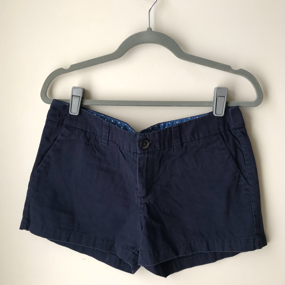 Merona navy chino shorts, Excellent condition